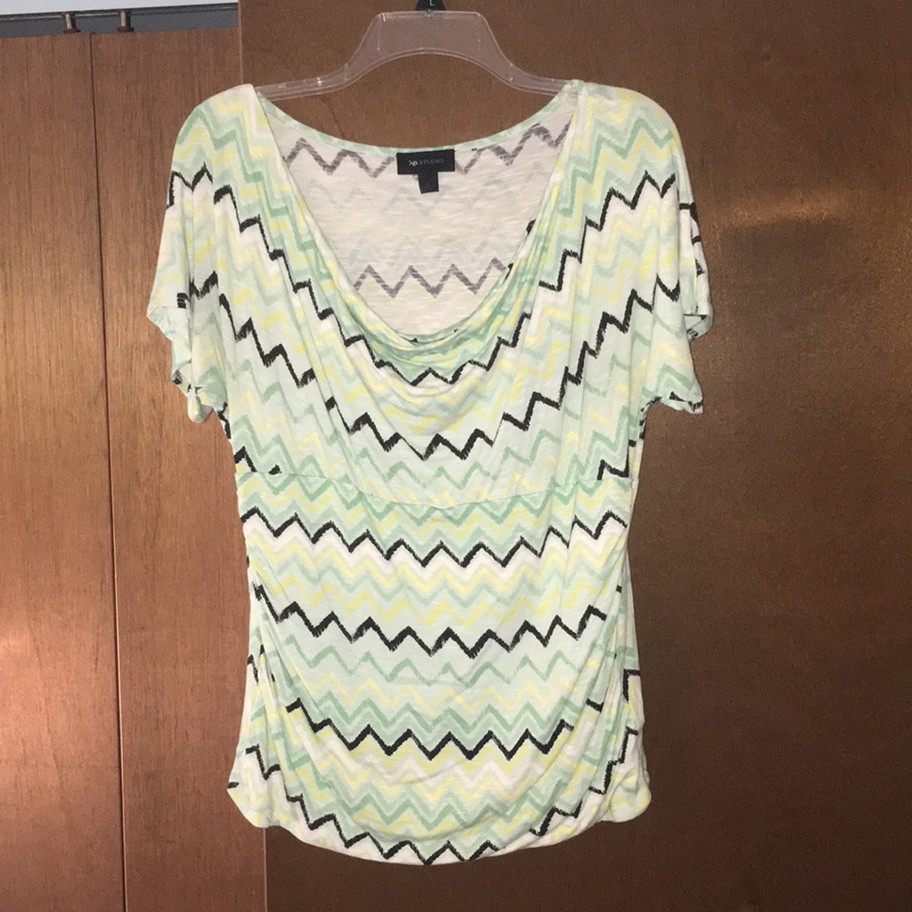 AB Studio draped top
